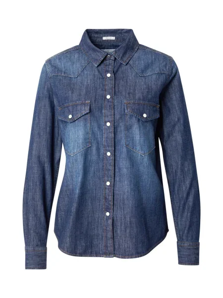 Pepe Jeans Bluză denim albastru