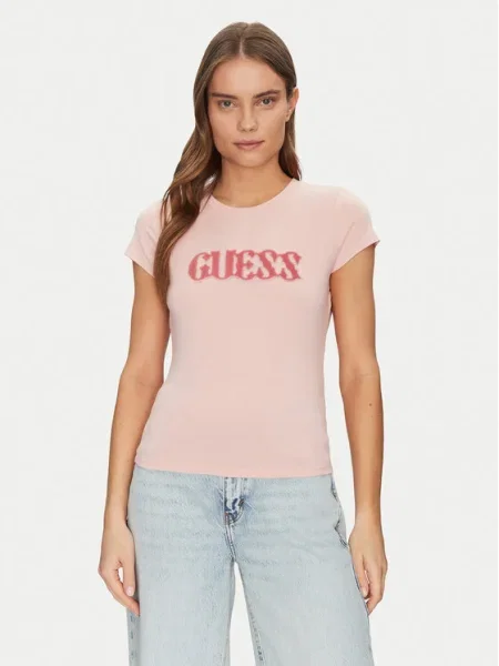 Guess Tricou roz