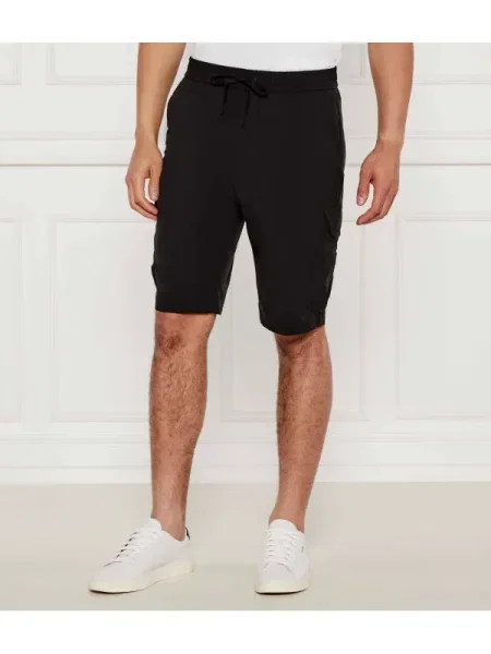 Pantaloni cargo Boss negru