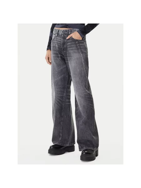 G-Star Raw Farmer Contor 3D Wide Leg szürke