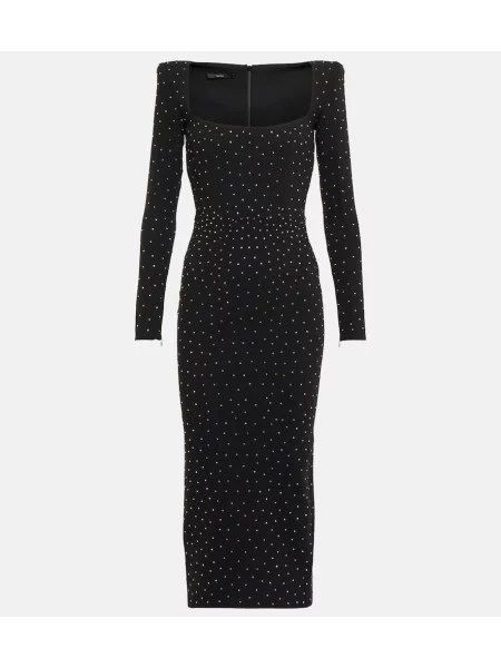 Rochie midi Alex Perry până la genunchi de costum negru