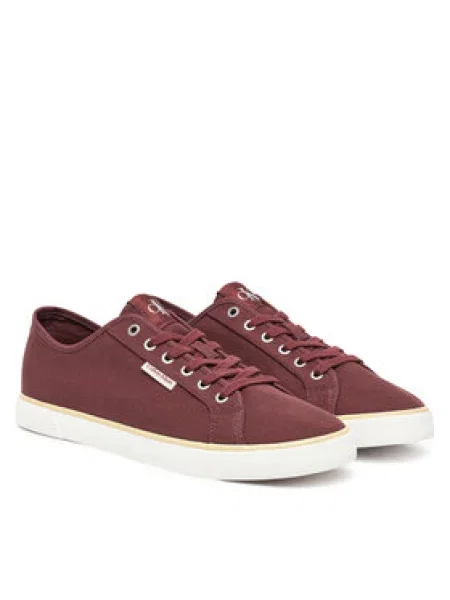 Calvin Klein Jeans Tenisky Ess Vulc Low Mg Cv hnědá