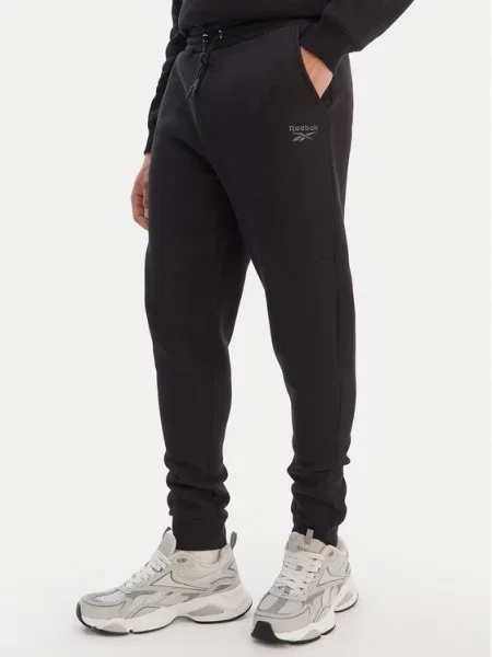 Reebok Spodnji del trenirke Azaz črna