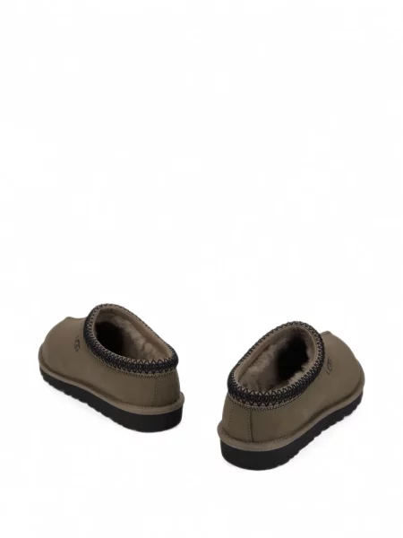 Papuci de casă Ugg din piele maro