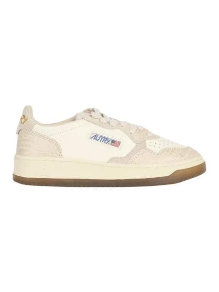Sneakersy Autry beżowe