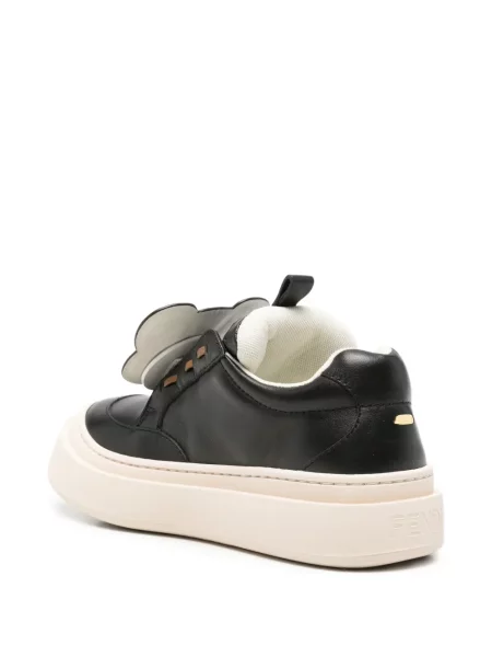 Sneakersy dziecięce Fendi czarne