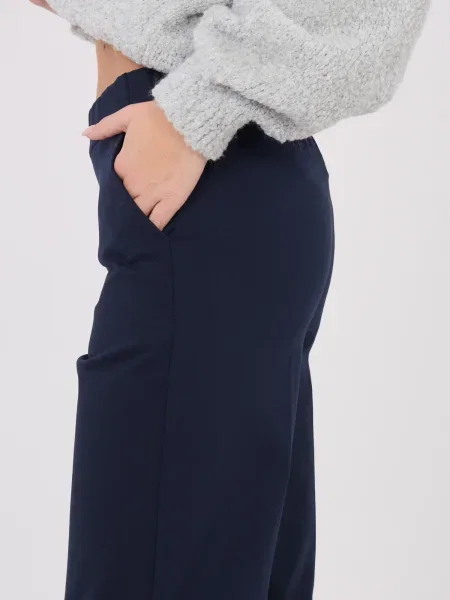 Pantaloni Rue Paris albastru