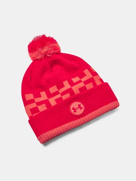 Căciulă Under Armour din fleece roșu