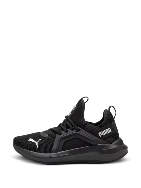Sneakerși Puma cu șireturi din dantelă negru