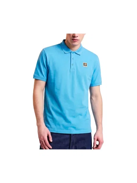 Koszulka polo Aquascutum niebieska