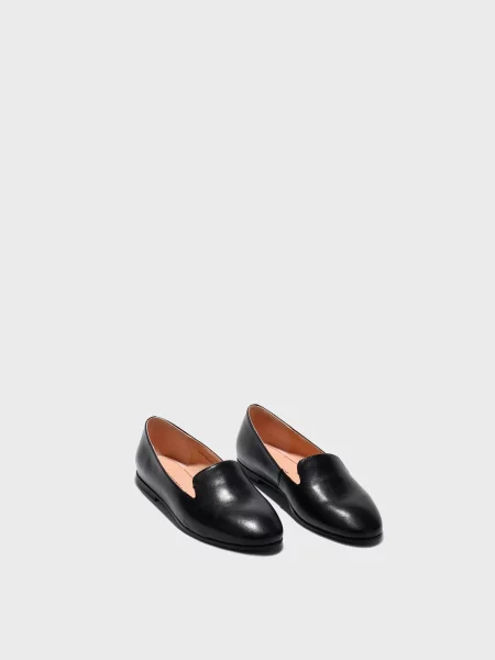 Шкіряні лофери Respect чорні