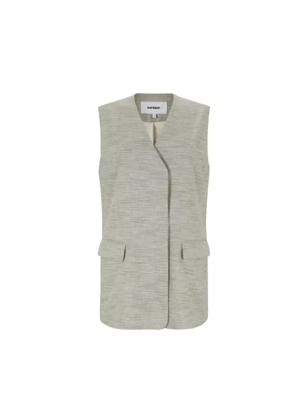 Soft Rebels Vestă SRElliey deschis gri