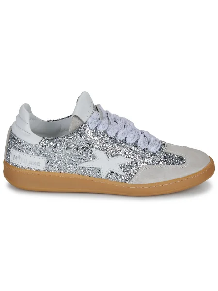 Pantofi Meline argintiu