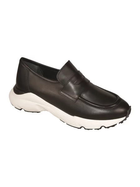 Sneakersy Tod's skórzane czarne