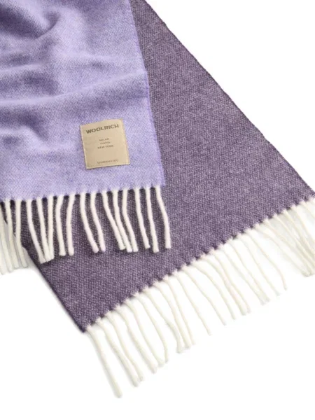 Fular Woolrich de lână violet