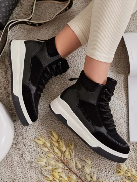 Sneakerși Resti negru
