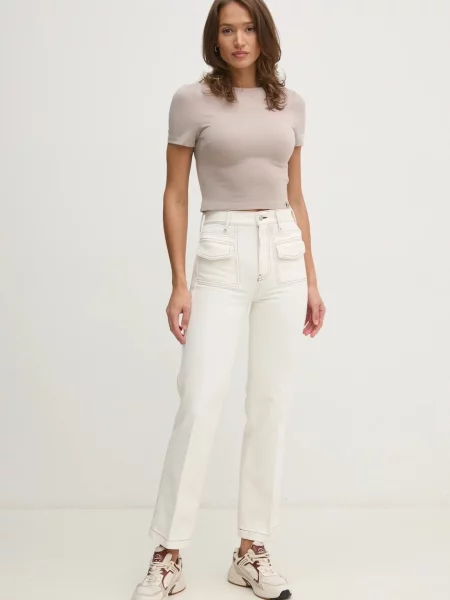 Calvin Klein Jeans Kratka majica bež
