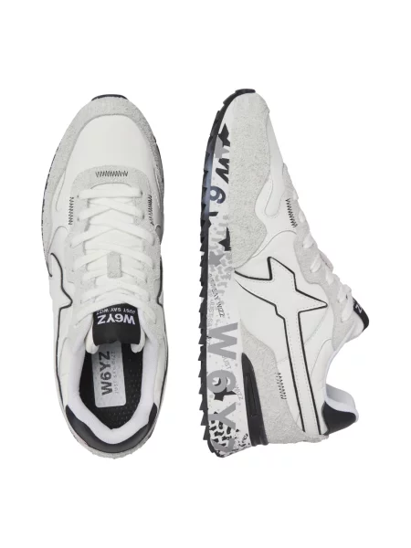 Sneakersy W6yz skórzane białe