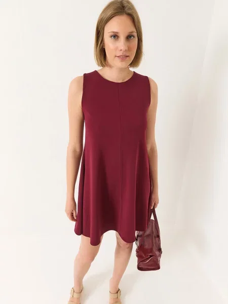 Bianco Lucci Rochie burgundy roșu
