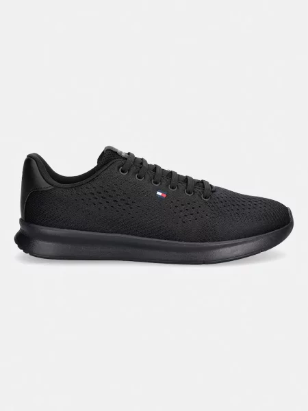 Tommy Hilfiger LIGHTWEIGHT RUNNER KNIT superge črna