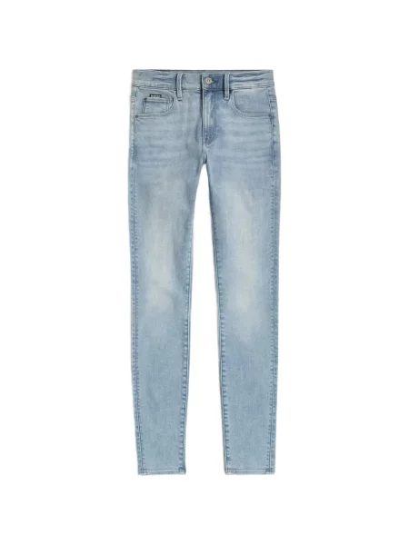 Blugi skinny G-star Raw skinny fit albastru
