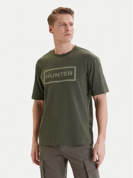 Hunter T-Shirt zielony
