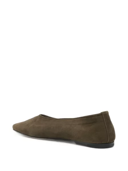 Pantofi loafer Dear Frances din piele de căprioară maro