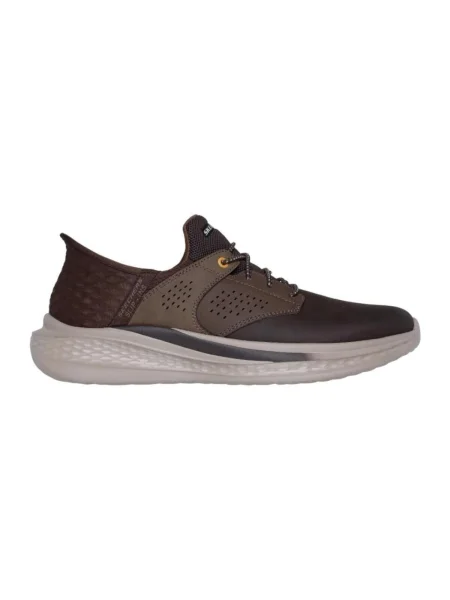 Pantofi Skechers maro