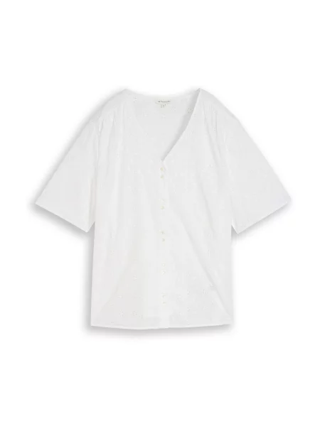 Tom Tailor + Bluza bela