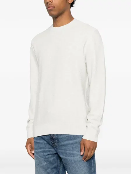Pulover Calvin Klein cu broderie gri
