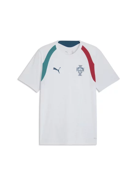 PUMA koszulka treningowa Portugalia o dopasowanym kroju Akcesoria S szary