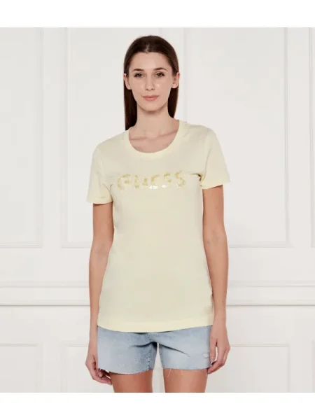GUESS Tricou | galben