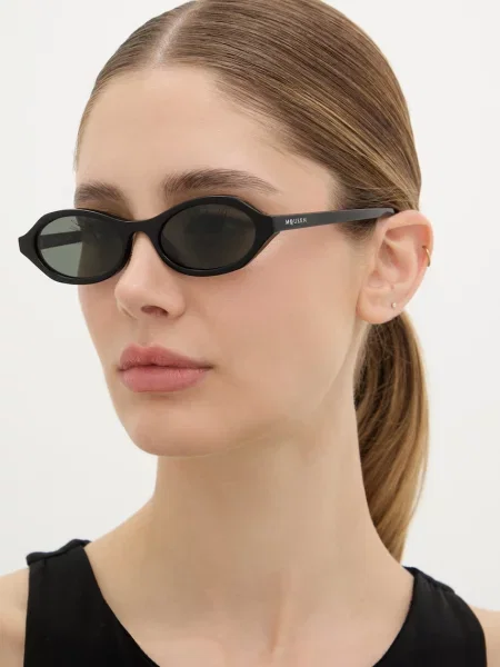 Alexander McQueen okulary przeciwsłoneczne czarne