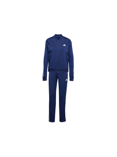 ADIDAS SPORTSWEAR Tepláková souprava Essentials tmavě / bílá modrá