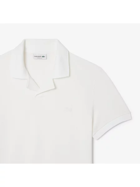 Классическое поло Lacoste белое