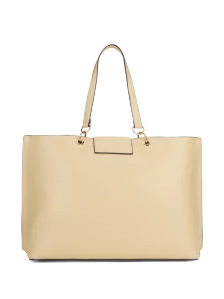 Geantă shopper Love Moschino cu autograf