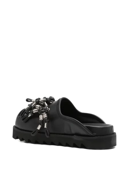 Papuci tip mules Toga Pulla din piele negru