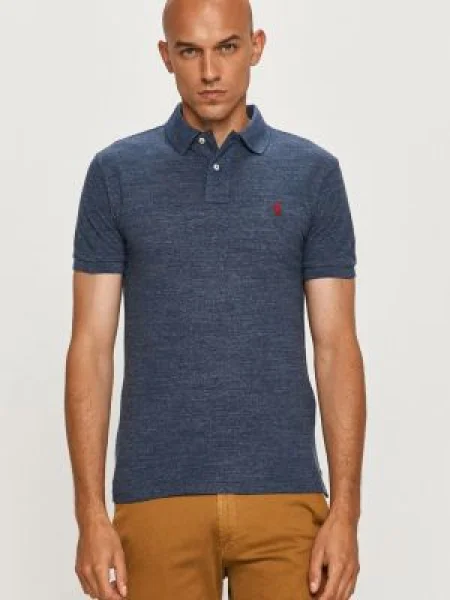 Polo Ralph Lauren Тениска с яка и син