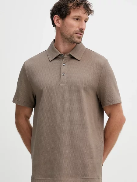 Michael Kors Polo tričko hnědé