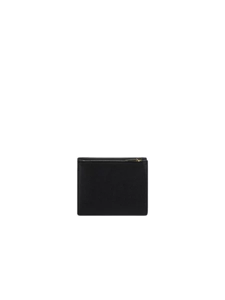 Portfel Saint Laurent z logo czarny