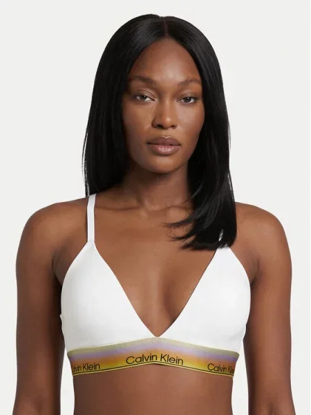 Calvin Klein Сутиен без банели бял