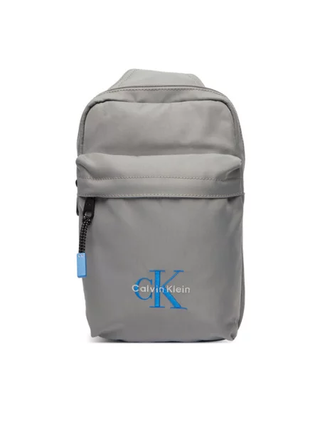 Maža rankinė Calvin Klein Bold Sling pilka