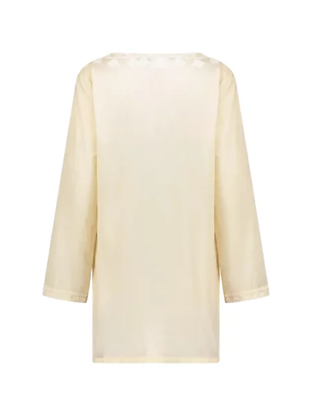 Rochie Mc2 Saint Barth cu broderie cu decolteu în V