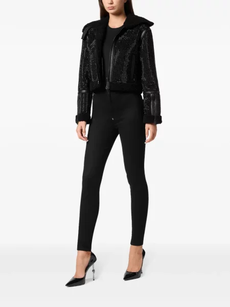 Geacă Philipp Plein de cristal negru