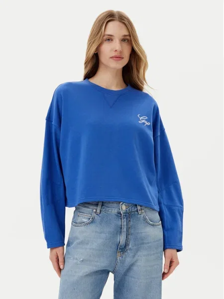 Gap Bluză Oversize albastru