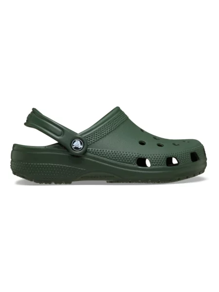 Klapki Crocs zielone