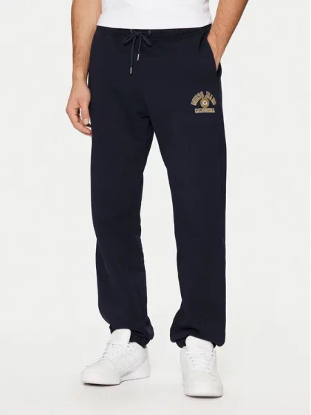 Spodnji del trenirke Guess Jeans modra