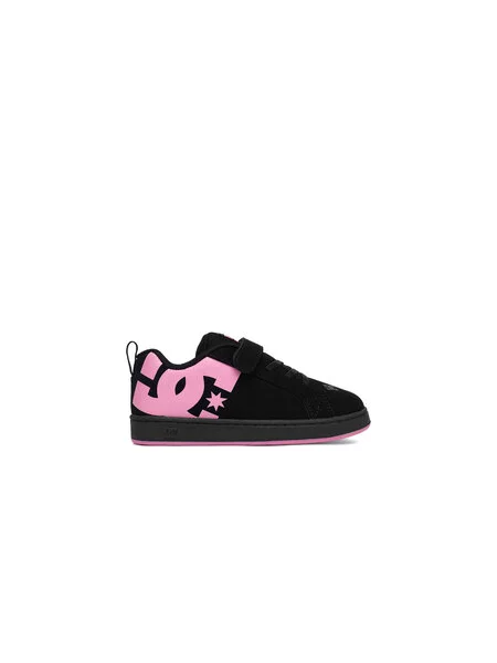 Laisvalaikio batai DC Shoes EO-COURT GRAFFIK ELASTIC TODDLER juoda