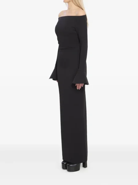 Rochie maxi Solace London de costum negru