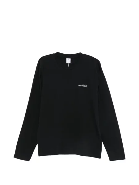 Lung tricou Won Hundred cu autograf negru